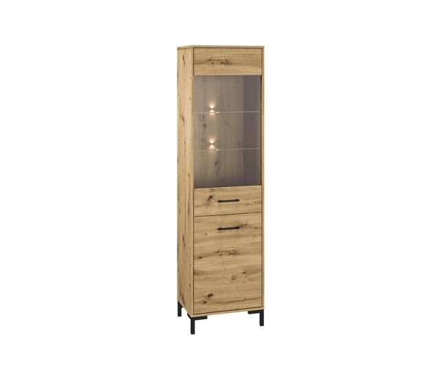 Vitrina nevio 55x40x200 beige