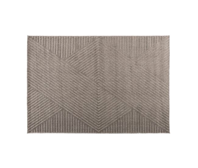 Alfombra de salón aron 240x340x2 marrón