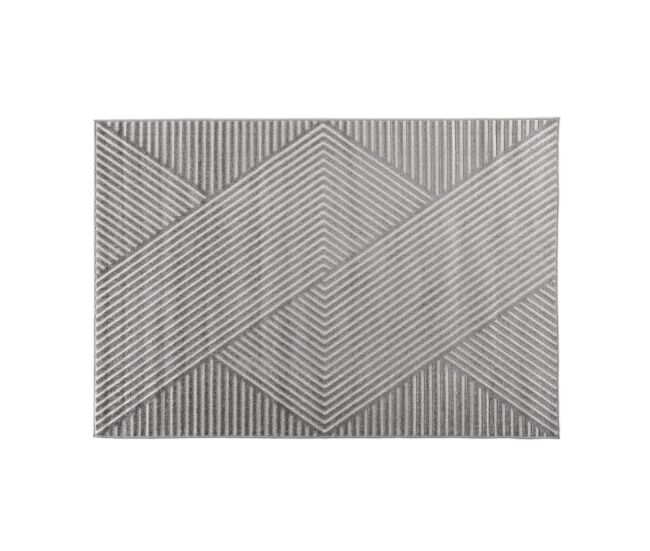 Alfombra de salón aron 200x290x2 gris
