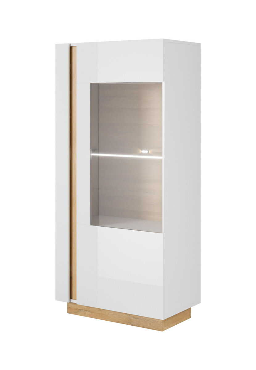 Vitrina arcade 72x40x154 blanco