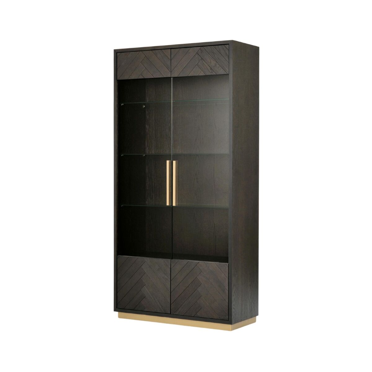Vitrina seville 100x41x200 negro