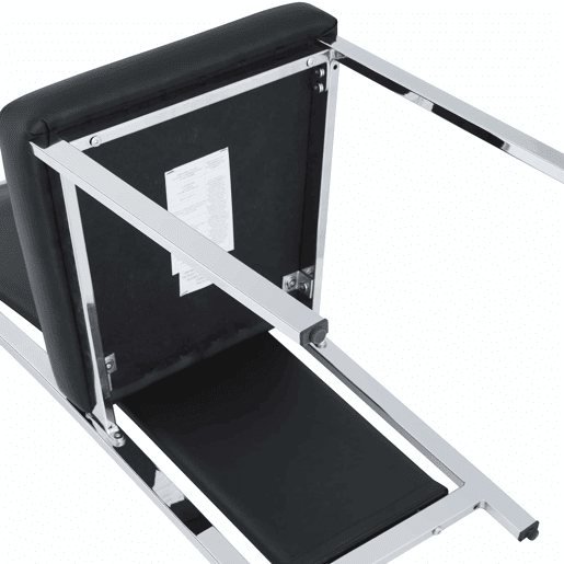 Cadeiras de sala de jantar 4 unidades 109 cm - design minimalista europeu, estofadas em PU com estrutura metálica brilhante - preto e prateado