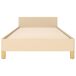 Estructura de cama individual para adultos 83x207 Estructura de cama individual para adultos 83x207 Crema