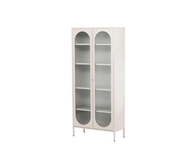 Vitrina lima 80x35x180 beige