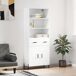 Aparador alto - Mueble de almacenamiento 69 Aparador alto - Mueble de almacenamiento 69 Blanco