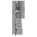 Aparador alto - Mueble de almacenamiento 34 Aparador alto - Mueble de almacenamiento 34 Gris