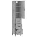 Aparador alto - Mueble de almacenamiento 34 Aparador alto - Mueble de almacenamiento 34 Gris