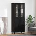Aparador alto - Mueble de almacenamiento 2 pcs 69 Aparador alto - Mueble de almacenamiento 2 pcs 69 Blanco