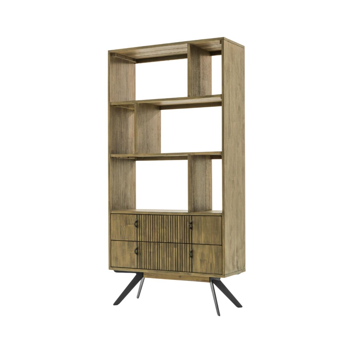 Vitrina massa 90x35x180 marrón