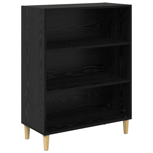 Aparador - Bufete - Móvel de apoio Carvalho Preto 69,5 x 34 x 180 cm pt1603