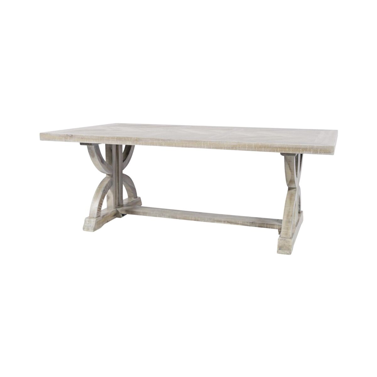 Mesa de comedor avola 127x71x47 beige