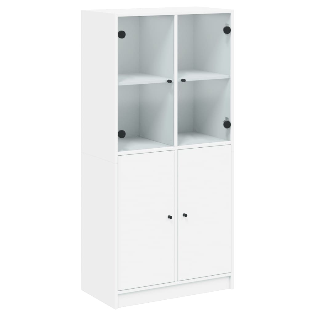 Aparador alto - Mueble de almacenamiento 68 Blanco