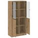 Aparador alto - Mueble de almacenamiento 68 Aparador alto - Mueble de almacenamiento 68 Blanco