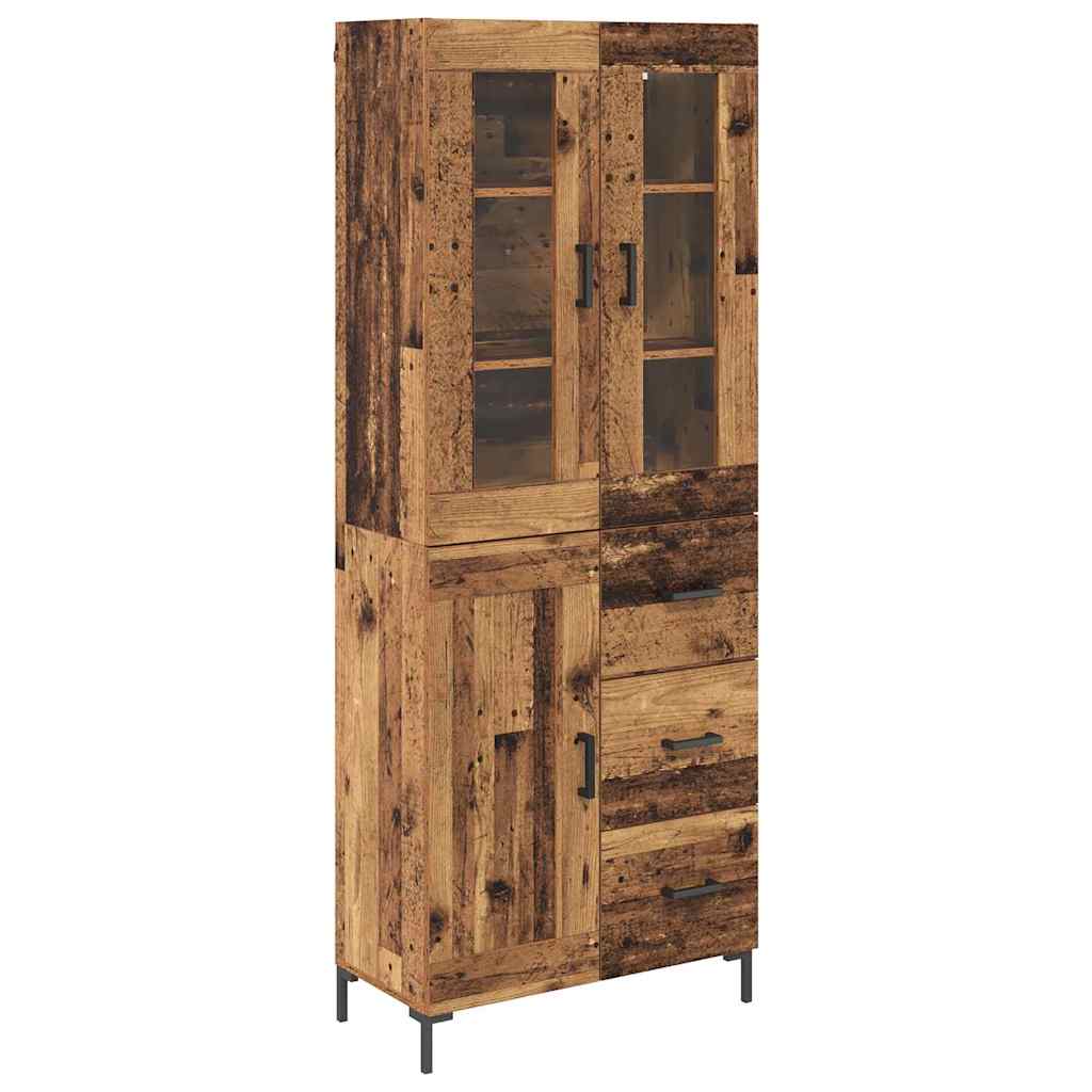 Aparador alto - Mueble de almacenamiento 69 Madera