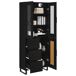 Aparador alto - Mueble de almacenamiento 2 pcs 69 Aparador alto - Mueble de almacenamiento 2 pcs 69 Blanco
