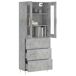 Aparador alto - Mueble de almacenamiento 69 Aparador alto - Mueble de almacenamiento 69 Gris