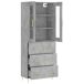 Aparador alto - Mueble de almacenamiento 69 Aparador alto - Mueble de almacenamiento 69 Gris