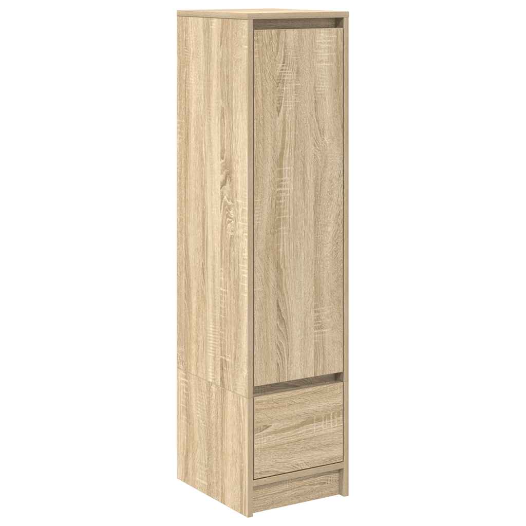 Aparador alto - Mueble de almacenamiento 29 Madera Clara