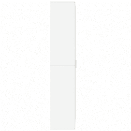 Armário alto - Bufete - Móvel de apoio 80x35x180 cm derivados de madeira branco pt1239
