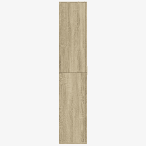 Armário alto - Bufete - Móvel de apoio 80x35x180cm derivados de madeira carvalho sonoma pt1420