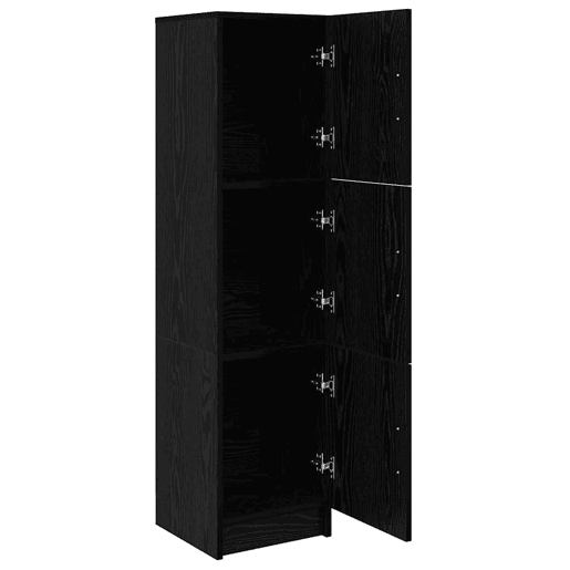 Aparador - Bufete - Móvel de apoio Carvalho Preto 31.5 x 32 x 122.5 cm pt1578 Aparador - Bufete - Móvel de apoio Carvalho Preto 31.5 x 32 x 122.5 cm pt1578