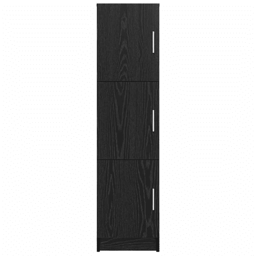 Aparador - Bufete - Móvel de apoio Carvalho Preto 31.5 x 32 x 122.5 cm pt1578 Aparador - Bufete - Móvel de apoio Carvalho Preto 31.5 x 32 x 122.5 cm pt1578