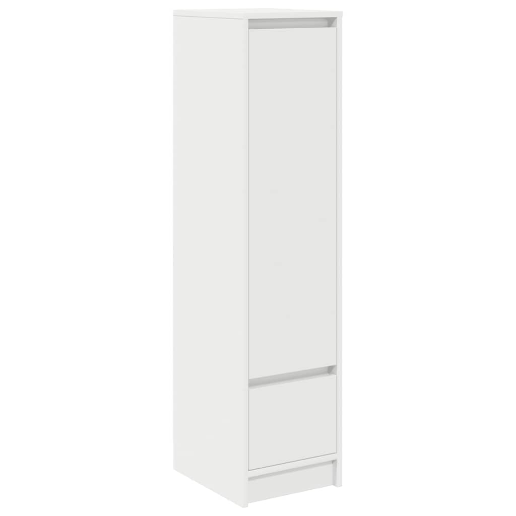 Aparador alto - Mueble de almacenamiento 29 Blanco