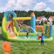 Castillo hinchable de tela oxford Castillo hinchable de tela oxford Multicolor