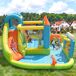 Castillo hinchable de tela oxford Castillo hinchable de tela oxford Multicolor