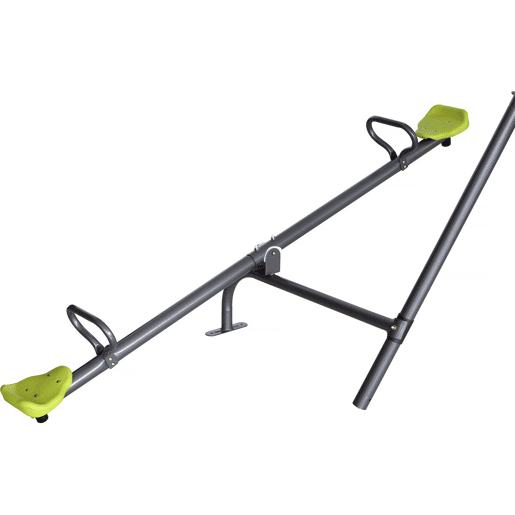 Baloiço metálico para parques infantis Basile - 4 aparelhos - Verde
