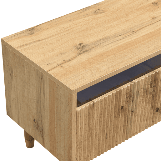 Móvel de TV 178 cm - Design minimalista, grande capacidade, 4 gavetas - Madeira