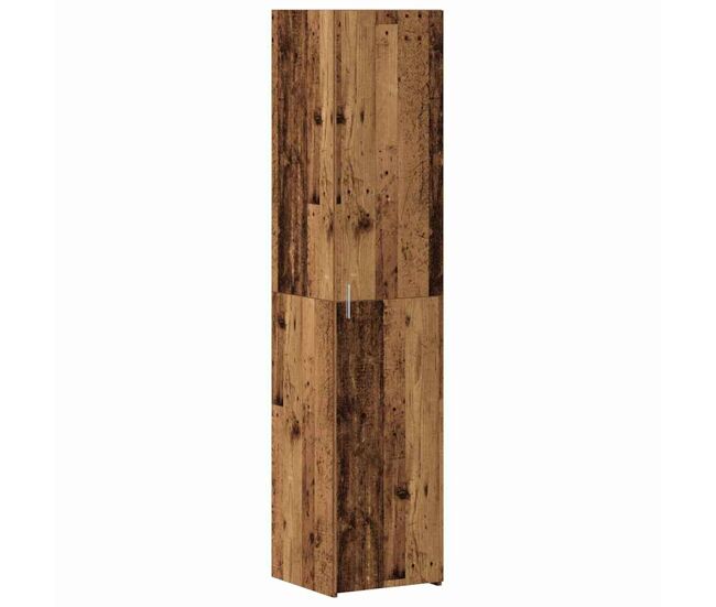 Aparador alto - mueble de almacenamiento madera vieja 40 x 42,5 x 185 cm es1518