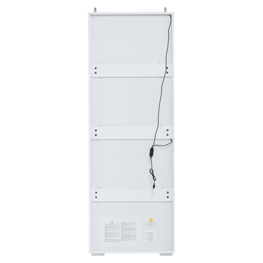 Vitrine 60x40x170 cm - Portas acrÃlicas, LED, 2 prateleiras de vidro, alto brilho - Branco Vitrine 60x40x170 cm - Portas acrÃlicas, LED, 2 prateleiras de vidro, alto brilho - Branco