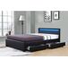 Cama LED Cama LED Negro