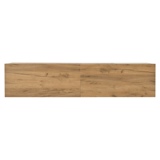 Móvel de TV 180x40x50 cm - Com 4 armários, 8 pernas, capacidade para 30 kg, design simétrico - Natural