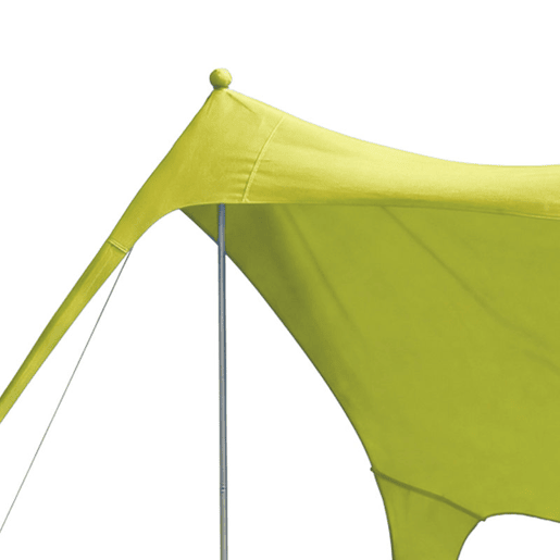 Outsunny Tenda de Praia Dobrável 208x200 cm, Toldos Portáteis para 2-4 Pessoas com Tapete, UPF50+, Postes de Alumínio, Pá, Estacas e Bolsa de Transporte Impermeável, para Campismo, Pesca, Verde