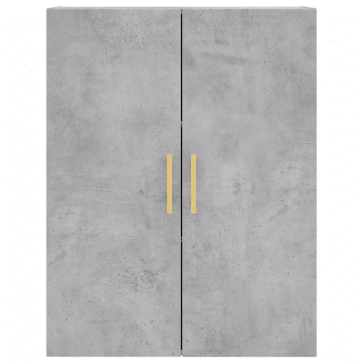 Armário alto - Bufete - Móvel de apoio 69,5x34x180 cm derivados de madeira cinza cimento pt896 Armário alto - Bufete - Móvel de apoio 69,5x34x180 cm derivados de madeira cinza cimento pt896