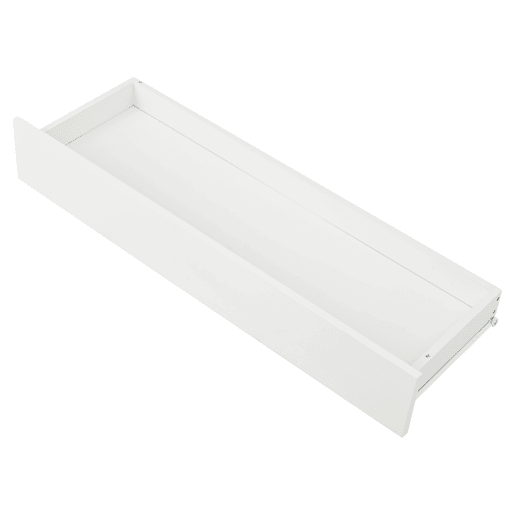 Móvel de TV 180x38x50 cm - Lowboard com 1 porta e 1 gaveta - 7 compartimentos - Branco + Natural