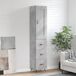 Aparador alto - Mueble de almacenamiento 34 Aparador alto - Mueble de almacenamiento 34 Blanco