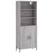 Aparador alto - Mueble de almacenamiento 69 Aparador alto - Mueble de almacenamiento 69 Blanco