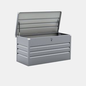 Caixa de Jardim Metálica Store - 480L - Prata