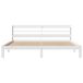 Estructura De Cama Doble Matrimonial 190x216 Estructura De Cama Doble Matrimonial 190x216 Blanco