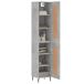 Aparador alto - Mueble de almacenamiento 34 Aparador alto - Mueble de almacenamiento 34 Blanco