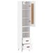 Aparador alto - Mueble de almacenamiento 34 Aparador alto - Mueble de almacenamiento 34 Blanco