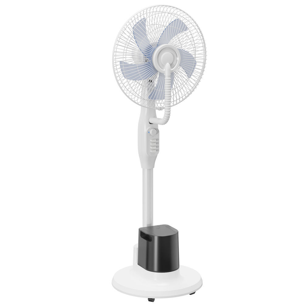 Ventilador Nebulizador Metal, ABS HOMCOM