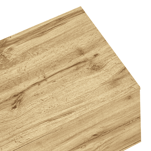 Móvel de TV moderno 200 cm - Design contrastante, compartimentos abertos - Preto, Cinza, Natural