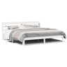 Estrutura De Cama Dupla para adultos c cabeceira - 200x200 cm branco
