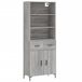 Aparador alto - Mueble de almacenamiento 69 Aparador alto - Mueble de almacenamiento 69 Blanco