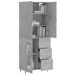 Aparador alto - Mueble de almacenamiento 69 Aparador alto - Mueble de almacenamiento 69 Gris