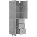 Aparador alto - Mueble de almacenamiento 69 Aparador alto - Mueble de almacenamiento 69 Gris